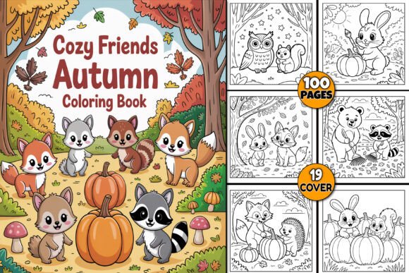 Cozy Friends Autumn Coloring Book: A Comprehensive Overview