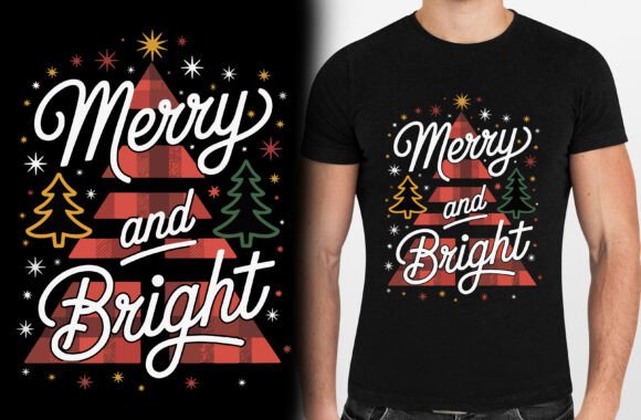 Merry and Bright Essential T-Shirt