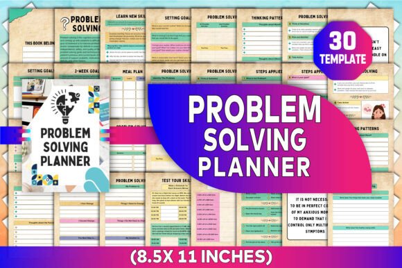 Problem Solving Planner Canva KDP: A Comprehensive Guide to Customizable Planning for All