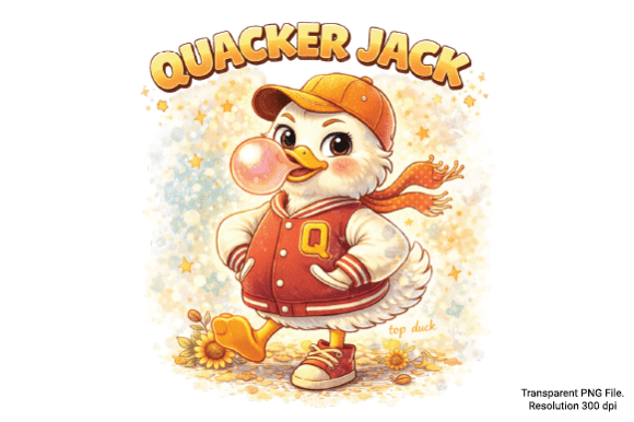 Quacker Jack Duck PNG: A Playful Addition to Your Creative Projects