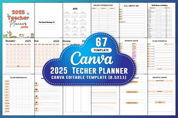 The 2025 Teacher Planner Canva KDP: Revolutionizing Education with Customizable Tools